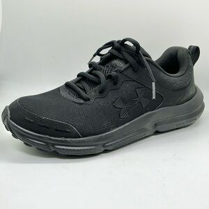 Under Armour Black Athletic Shoe Comfort Deluxe System Running Tennis Sneakers 8